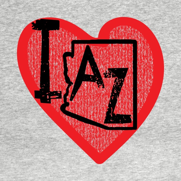 I Love Arizona I Heart Arizona by pelagio